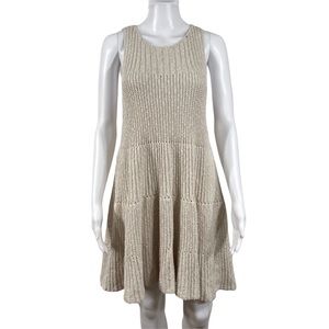 Free People Waterfall Ruffle Sleeveless Sweater Dress